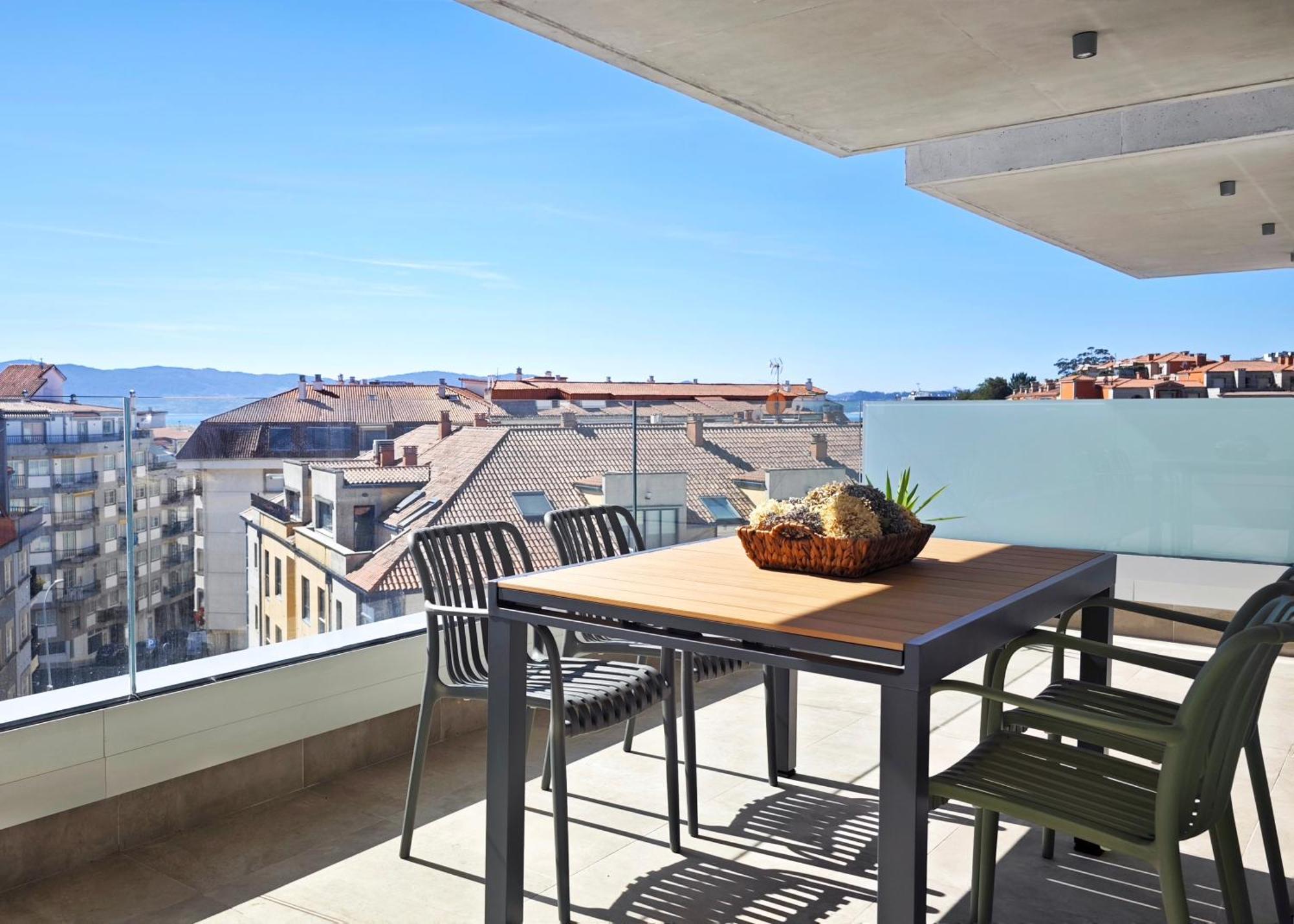 Desconectaengalicia Apartamento Zoo Con Piscina Y Vistas Al Mar A 150 Metros De Silgar Sanxenxo Kültér fotó