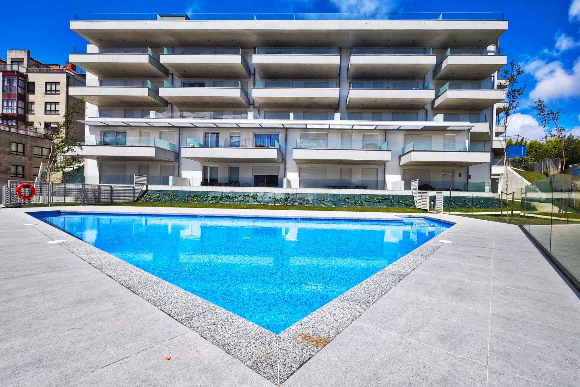 Desconectaengalicia Apartamento Zoo Con Piscina Y Vistas Al Mar A 150 Metros De Silgar Sanxenxo Kültér fotó