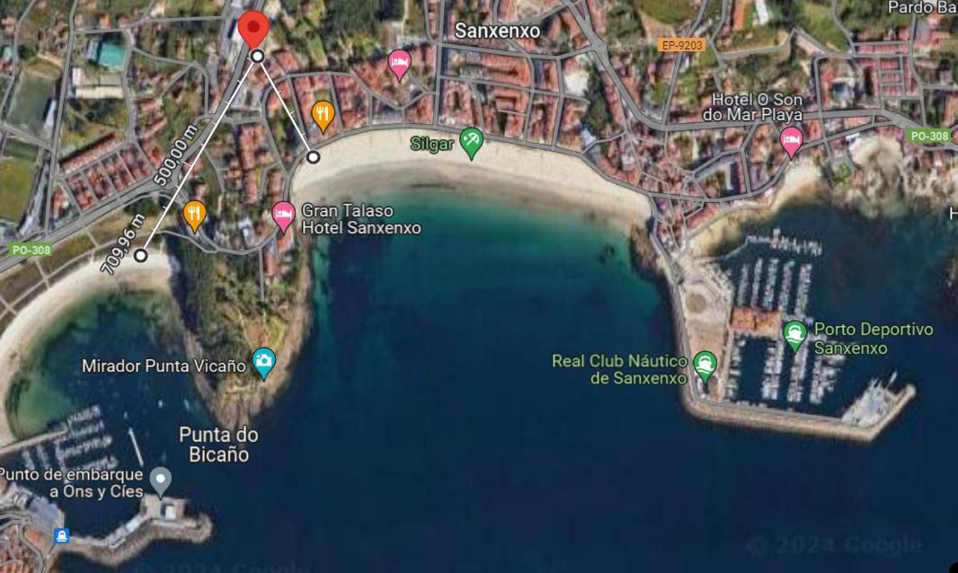 Desconectaengalicia Apartamento Zoo Con Piscina Y Vistas Al Mar A 150 Metros De Silgar Sanxenxo Kültér fotó